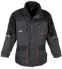 Terratrend Arbeitsjacke Grau/Orange Größe 5XL Produktbild-Vorschau 1