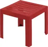 Beistelltisch Grosfillex Miami Rot 40 x 40 x 41 cm Produktbild-Vorschau 1