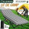 Lit de camp ELONEO avec matelas rembourré – pliable, Voir les images du produit 2