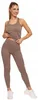 Leggings deportivos de mujer, cintura alta, opacos, con Vista previa de la imagen del producto 3