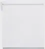 A white chest freezer viewed from the front. Produktbild-Vorschau