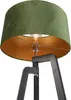 Stehlampe Stativ Schwarz mit Grünem Schirm und Gold 50 cm Produktbild-Vorschau 5