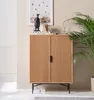 home24 Kommode mit 2 Türen - Echtholzfurnier Produktbild-Vorschau 2