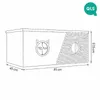 QLS domček pre mačky vonkajší XXL 85x45x37,5cm zateplený Náhľad obrázku produktu 7