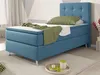 Inter Handels Boxspringbett Köln, 90x200, Blau Produktbild-Vorschau 2