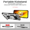 A phone case with a kickstand and ring holder is shown, along with a comparison of its design to another product. Produktbild-Vorschau