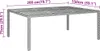 vidaXL Gartentisch 200x150x75 cm Akazienholz und Poly Produktbild-Vorschau 6