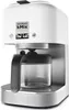 A white and silver Kenwood kMixx filter coffee machine is shown from a front-side angle against a white background. Voir les images du produit