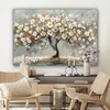 Leinwand Bilder 120x80 cm - Lebensbaum Weiß, moderne Produktbild-Vorschau 7