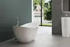 Mai & Mai freistehende Acryl-Badewanne Oval Standbadewanne Produktbild-Vorschau 3