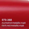 (25€/m²) Oracal 970RA Autofolie 368 Dunkelrot Metallic Matt Produktbild-Vorschau 1