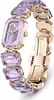 Swarovski Uhr, Armband mit Oktagon-Schliff, Violett, Produktbild-Vorschau 2