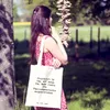Mr. & Mrs. Panda Shopping Tasche Spruch Stiefvater Liebe - Produktbild-Vorschau 5