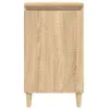 Nachttische 2 Stk. Sonoma-Eiche 40x35x70 cm Holzwerkstoff Produktbild-Vorschau 5