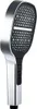 A silver and black handheld shower head is shown against a white background. Náhľad obrázku produktu