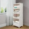 Košík na prádlo – stojan – triedič prádla so 4 poschodiami Náhľad obrázku produktu 2