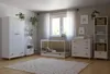 ZEE LUMI Bílá/Přírodní dětská postýlka 120×60 cm 2v1 se Náhled obrázku produktu 20