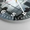 Wanduhr - Rund - Glasuhr - Flugzeug Flughafen Passagiere - Produktbild-Vorschau 5