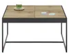 Couchtisch Larkana | 83x45 | Eiche / schwarz Produktbild-Vorschau 4