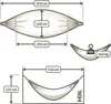LA SIESTA Brisa Klassische Doppel-Hängematte Outdoor – Produktbild-Vorschau 4