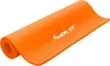 A rolled-up orange yoga mat is shown on a white background. Podgląd zdjęcia produktu