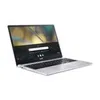 A silver Acer Chromebook 315 CB315-4H is shown from a diagonal angle against a white background. Produktbild-Vorschau