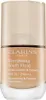 A close-up studio shot of a Clarins foundation bottle. Podgląd zdjęcia produktu