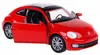 Welly, model auta Volkswagen Beetle, kovový, červený Náhled obrázku produktu 1
