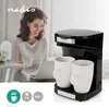 Cafetière | Café filtre | 0,25 litre | 2 tasses | Noir Voir les images du produit 2
