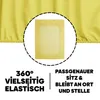 EVE Textile Spannbettlaken 60 x 120cm Gelb 100 % Baumwolle Produktbild-Vorschau 4