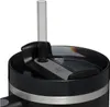 Close-up view of the lid and straw of a black Stanley Quencher tumbler. Anteprima dell’immagine prodotto