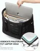 Laptoptas dames, 17 inch, zwart, zakelijk, universeel, Productafbeelding-voorbeeld 5