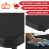 ONBEST Balkontisch klappbar | Schwarz | 56,5 x 62 cm | Produktbild-Vorschau 5
