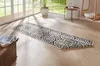 80x350 cm Behúň Twin Supreme 104129 Black / Cream – na von Náhľad obrázku produktu 2
