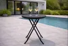 DEGAMO Bistrotisch Klapptisch MILANO 60cm rund, Metall Produktbild-Vorschau 3