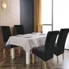 Esszimmer Stretch Stuhlbezüge XL Elastische Stuhlhussen Mit Produktbild-Vorschau 9