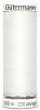A spool of white thread on a white background. Produktbild-Vorschau