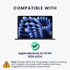 kwmobile Folie für Apple Macbook Air 15 M3 2024 A3114 / M2 Produktbild-Vorschau 2