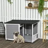 Cuccia per cani PawHut, in legno di abete, cuccia per cani, Anteprima dell’immagine prodotto 2