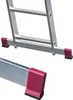 krause werke werk corda alu aluminium leiter schiebeleiter anlegeleiter aluleiter teleskopleiter ausziehleiter sprossenleiter ausziehbar leitern duo gerüst arbeitsgerüst kleingerüst leitergerüst 3x11 3x9 3x7 fahrgerüst Náhľad obrázku produktu