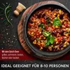 GUSSKÖNIG Dutch Oven Set 12 Liter Feuertopf Gusseisen mit Produktbild-Vorschau 3