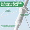 Sekey Sonnenschirm Ø 160 cm Rund Strandschirm Balkonschirm Produktbild-Vorschau 5