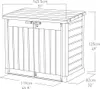 Keter Universalbox Store It Out MAX ca. H 125 x B 146 x T Produktbild-Vorschau 7