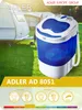 Adler | Waschmaschine | AD 8051 | Toplader | Waschkapazität Produktbild-Vorschau 15
