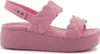 Crocs Brooklyn Woven Low Wedge 209977-6XX Rosette EU 41/42 Produktbild-Vorschau 2
