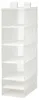 IKEA SKUBB Hängeregal 6 Fächer Organizer Weiß Produktbild-Vorschau 1