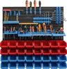 A tool organizer wall panel with various tools and storage bins. Náhled obrázku produktu
