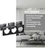 Rahmen McPower ''Flair'', 3-fach, matt schwarz Produktbild-Vorschau 3