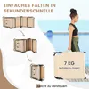 Skládací zahradní lehátko COSTWAY, lehátko s otvorem pro Náhled obrázku produktu 8