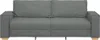 vidaXL Canapé 3 places gris foncé 180 cm Tissu Voir les images du produit 4